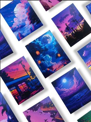 Scenery Wallcards Set_img_0