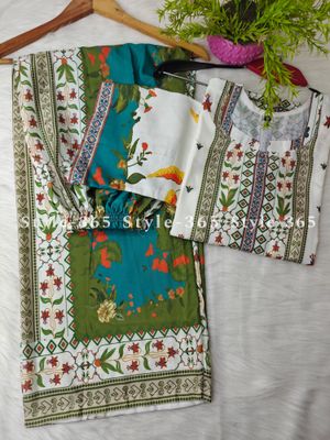 2 piece cor-ord Digital print dress_img_5