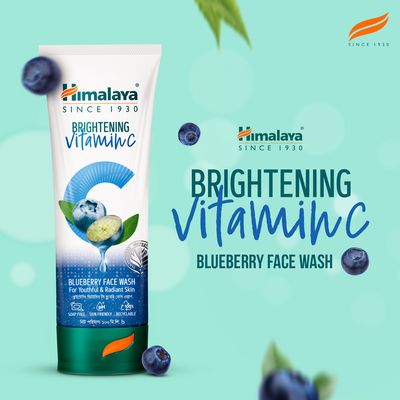 Himalaya Brightening Vitamin C Blueberry Face Wash - 100ml - 42642_img_1