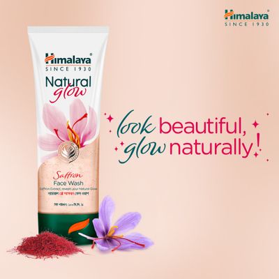 Himalaya Natural Glow Saffron Face Wash 100ml - 42048_img_1