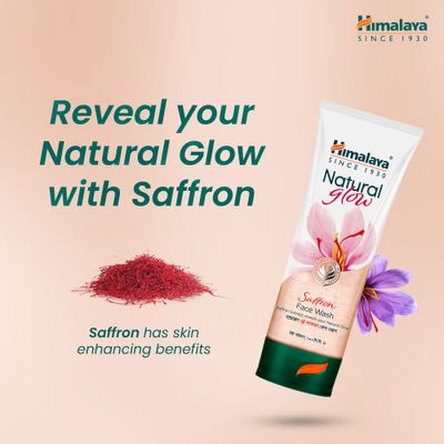 Himalaya Natural Glow Saffron Face Wash 100ml - 42048_img_2