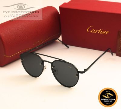 Cartier Fashionable Black Sunglass M-11 High Quality Stylist Sunglass 2024_img_1