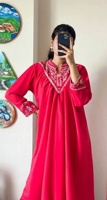 2pis💃 ইন্ডিয়ান চেরি জর্জেট_img_0