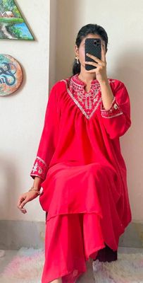 2pis💃 ইন্ডিয়ান চেরি জর্জেট_img_2