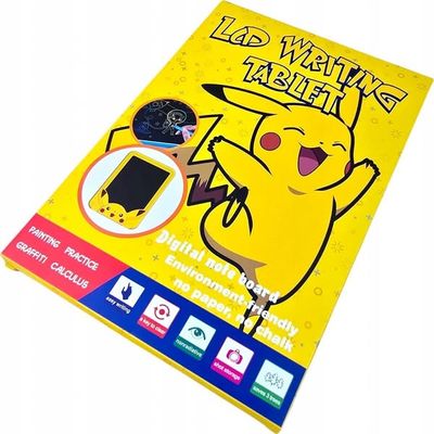 LCD Writing Tablet for Kids – Pikachu Theme | Digital Drawing & Writing Pad_img_3