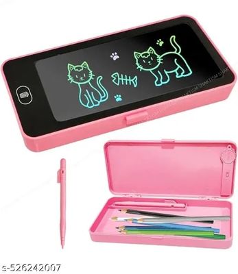 2 in 1 LCD Digital Slate for Kids,  Pencil Box for Kids, Doodle Writing Board for School Going Kids, Educational Toys for Kids_img_1