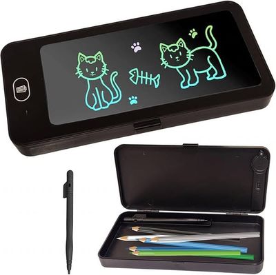 2 in 1 LCD Digital Slate for Kids,  Pencil Box for Kids, Doodle Writing Board for School Going Kids, Educational Toys for Kids_img_2