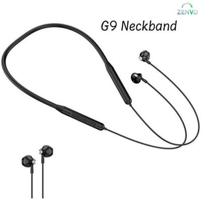 GearUP G9 Neckband Magnetic Metal Earphone With Good Quality Microphone_img_1