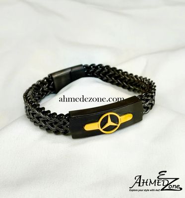 Men's Mercedes Bracelet (Black Edition)_img_2