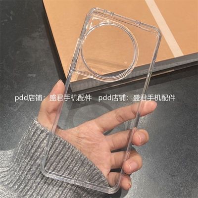 Oneplus 12R anti-yellow premium transparent cover_img_0