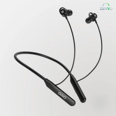 GOVO GoKixx 621 Wireless Neckband- Black_img_0