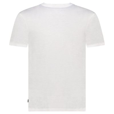 T-Shirt Men Short Sleeve with White Flag_img_1