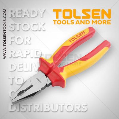 TOLSEN 6" Insulated Combination Pliers Premium Series Model: V16006 | V38116_img_2