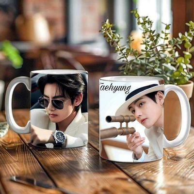 BTS Mug Taehyung White_img_0