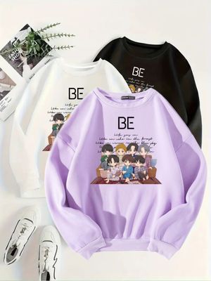 BTS Sweater - Be Cartoon_img_0