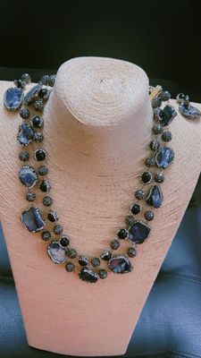 mother pearl necklace n Earrings_img_3