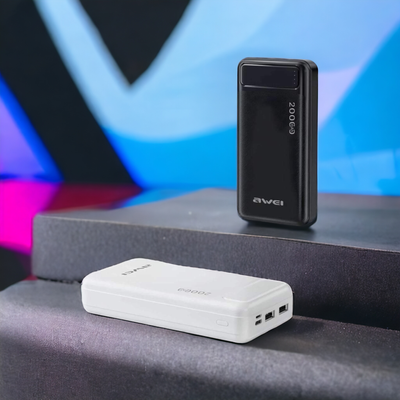 AWEI P6K (20000 mAh) DOUBLE USB OUTPUT POWER BANK_img_2
