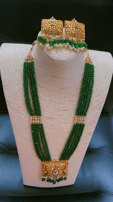 Green Crystal Shita Har Necklace_img_2