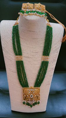 Green Crystal Shita Har Necklace_img_4