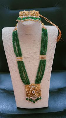 Green Crystal Shita Har Necklace_img_5
