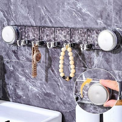 5 Hooks Wall Mounted Hanger( Suitable For Kitchen, Bathroom & Bedroom)