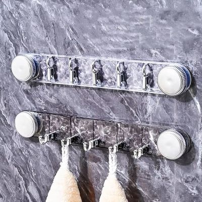 5 Hooks Wall Mounted Hanger( Suitable For Kitchen, Bathroom & Bedroom)_img_1