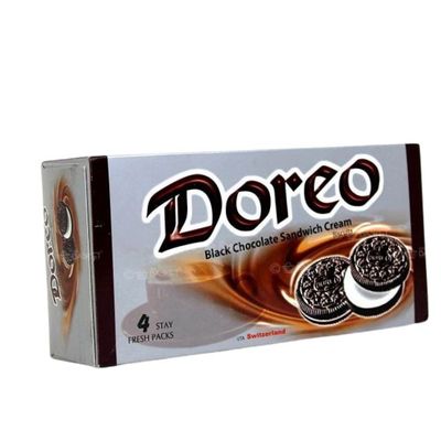 Danish Doreo Black Chocolate Sandwich Biscuit 320gm_img_0