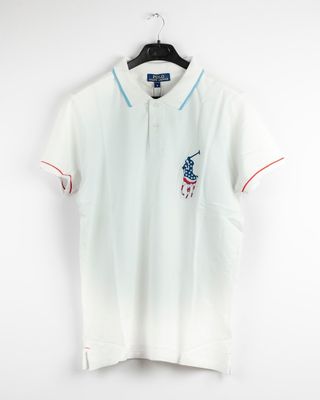 RL P1 100% Combed Cotton Polo White_img_0