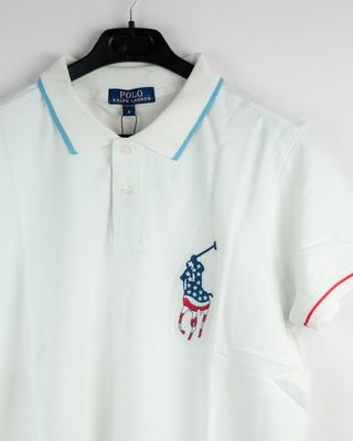 RL P1 100% Combed Cotton Polo White_img_1