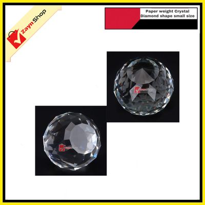 Paper Weight Crystal Diamond Shape small size 1pcs_img_0
