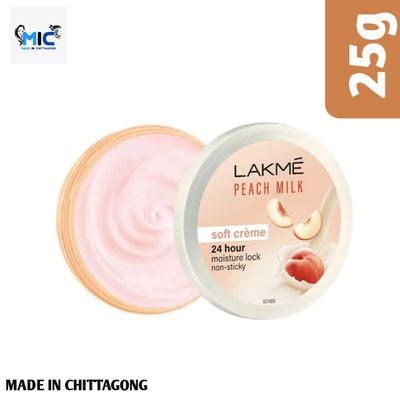 Lakmã© Peach Milk Soft Creme, Light Weight With 24Hr Moisture Lock Cream, 250 G_img_0