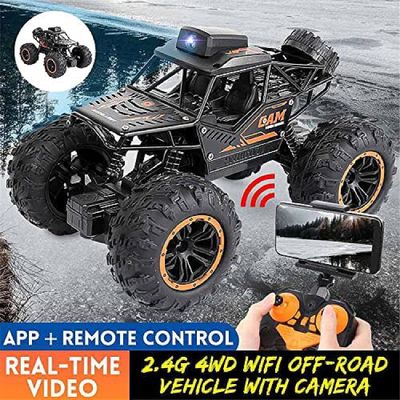 720P Hd Fpv Wifi Camera|2.4Ghz 1/18 Scale Off-Road Remote Control Truck Monster Trucks_img_0