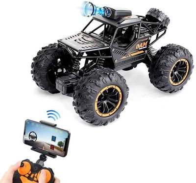 720P Hd Fpv Wifi Camera|2.4Ghz 1/18 Scale Off-Road Remote Control Truck Monster Trucks_img_4
