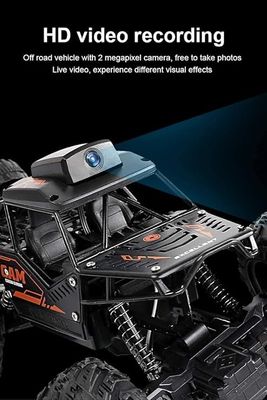 720P Hd Fpv Wifi Camera|2.4Ghz 1/18 Scale Off-Road Remote Control Truck Monster Trucks_img_5