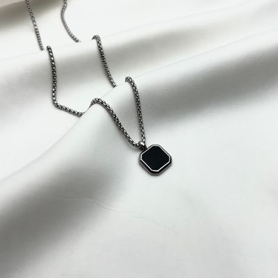 Stainless Steel Bracelet & Pendant Combo_img_2