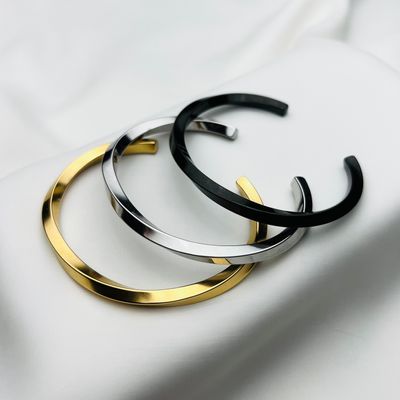 Twisted Stainless Steel Bracelet_img_0