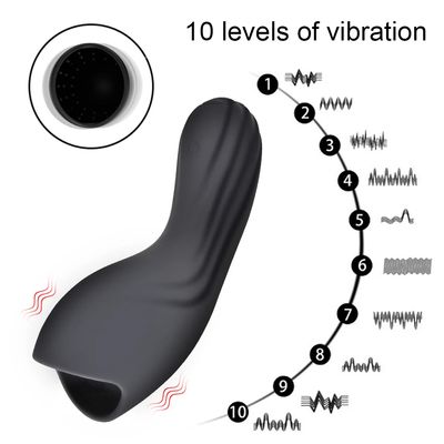 Male Glans Trainer Vibrator Delay Ejaculation Stimulate Massager Erotic Masturbator Cup Penis Training Sex Machines Toys for Men_img_1