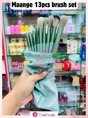 Maange 13ps Brush Set (Green)_img_0