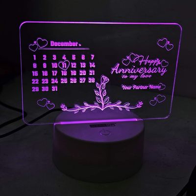 Customizable Acrylic Multicolor Night Lamp – Anniversary_img_0