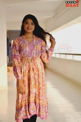 Fashionable Lilen Kurti 100% Exporte Fabric_img_0