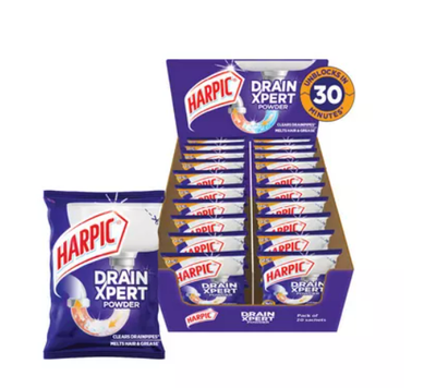 Harpic Drain Xpert Powder 50 gm 20 pcs_img_0