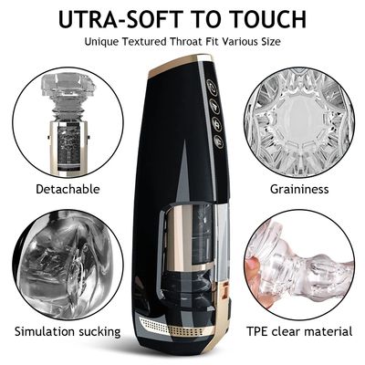 Automatic Thrusting Male Masturbator Penis Glans Stimulation Masturbation Cup Electric Pocket Pussy Stroker Toy Sex Toys for Men_img_3