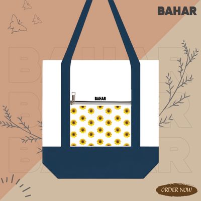 Mummy bag for mother to carry her babies product Dual-Color Tote Bag