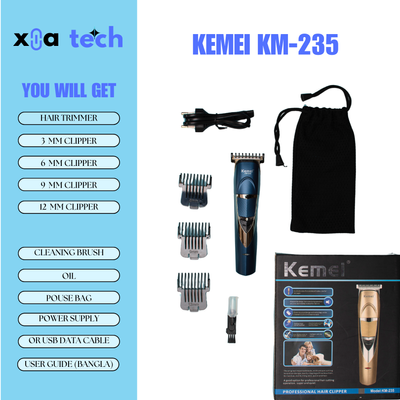 KEMEI KM-235 Professional Hair Trimmer_img_1