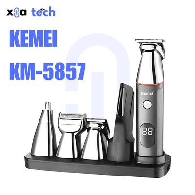 KEMEI KM-5857 5 in 1 Professional Hair Trimmer_img_0