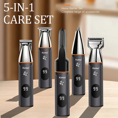 KEMEI KM-5857 5 in 1 Professional Hair Trimmer_img_2