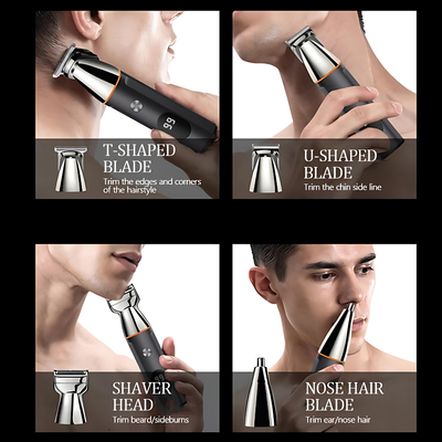 KEMEI KM-5857 5 in 1 Professional Hair Trimmer_img_4