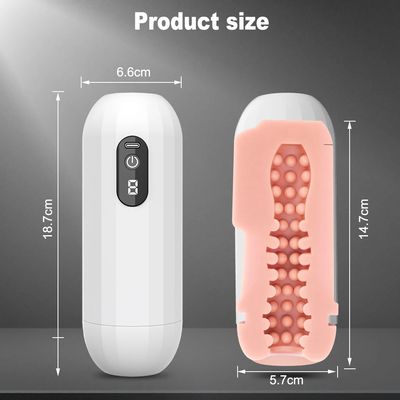 Automatic Sucking Mastubator Cup Male Delayed Exercise Long Lasting Trainer Pussy Blowjob Masturbation Machine Sex Toys for Men_img_2