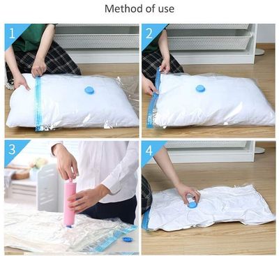 বায়ুরোধী Cloth Storage bag ( 4 bag+1 pumper)_img_2