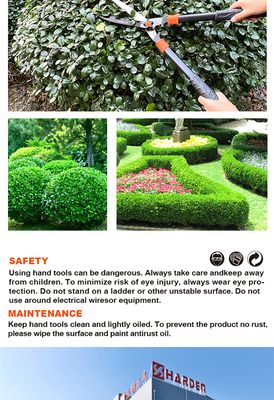 HARDEN Garden Hedge Shear 25" Rubber Grip; 630502_img_2